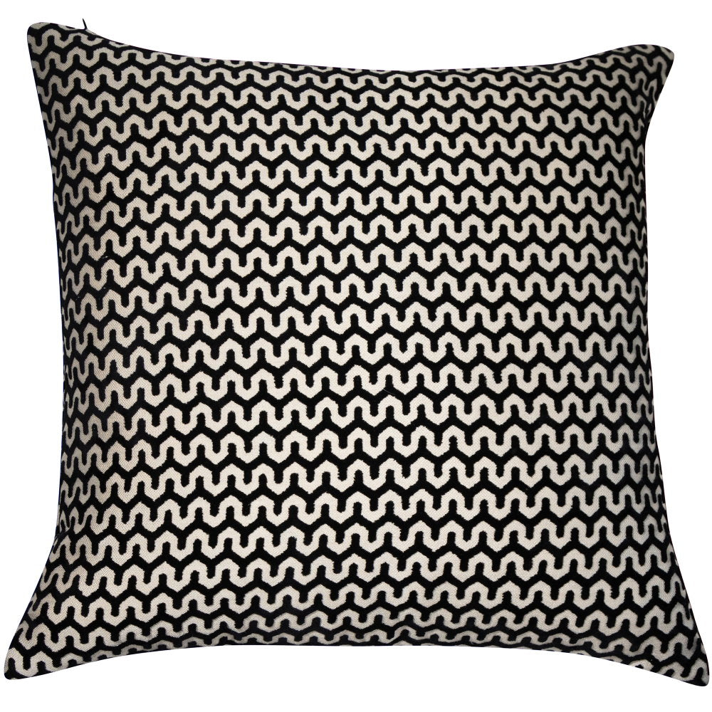Large Oslo Black Cushion