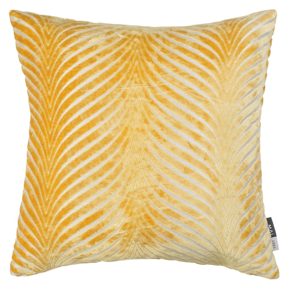 Malini Large Rada Mustard Cushion