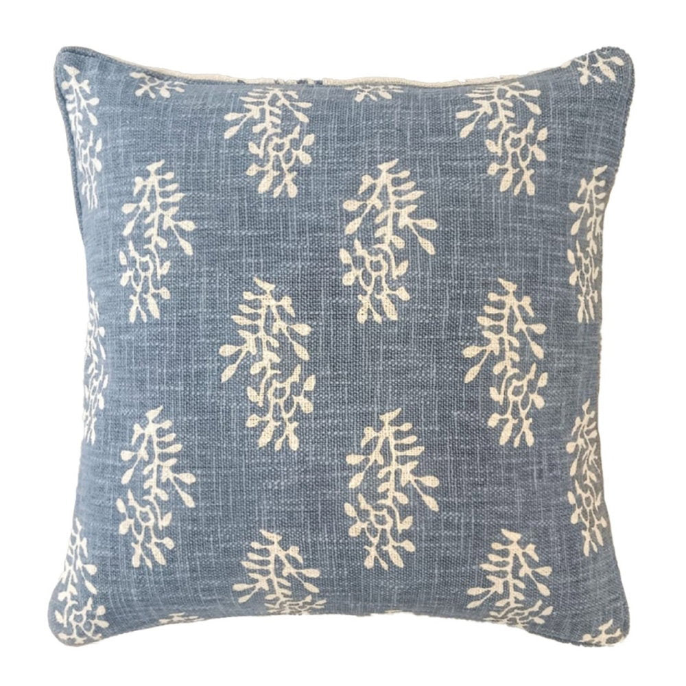 Large Tula Blue Cushion