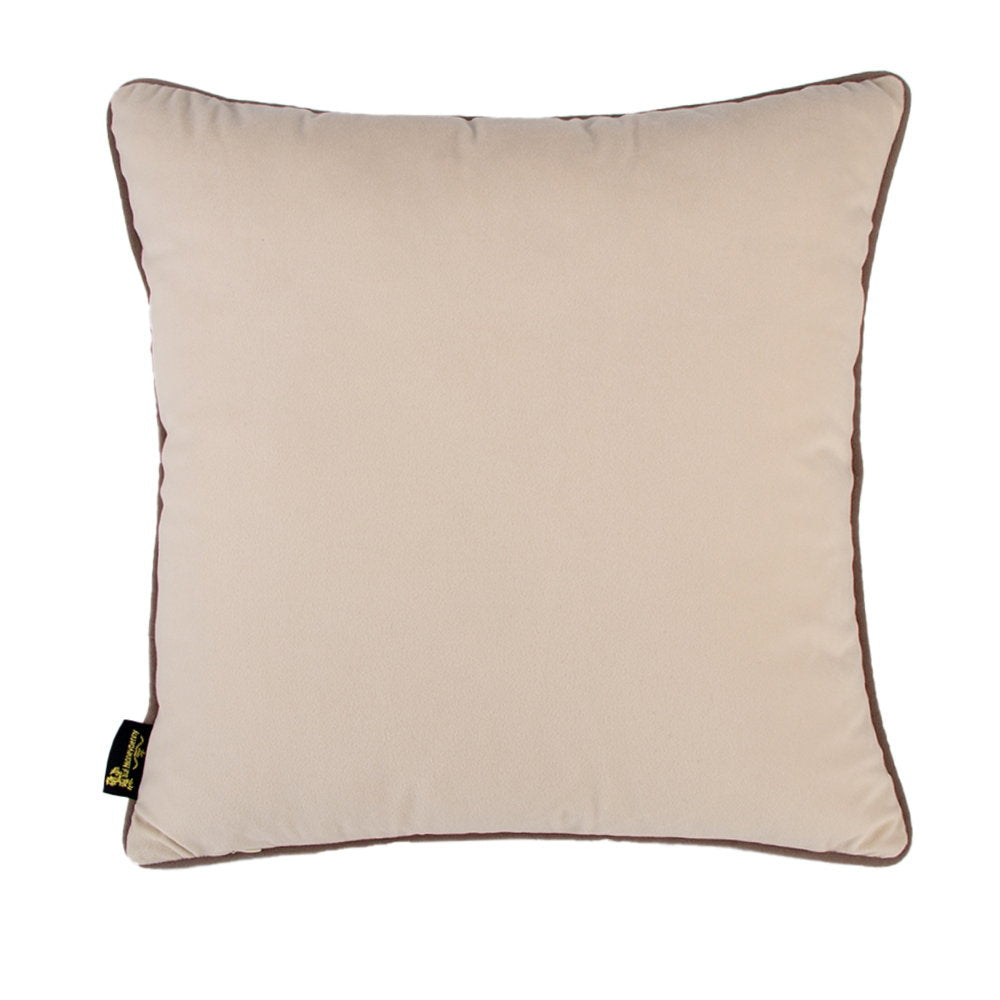 Paul Moneypenny Twofaced Blue And Champagne Large Cushion