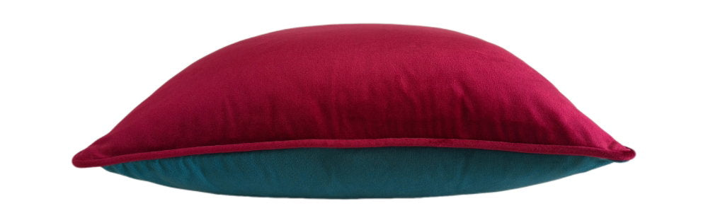 Paul Moneypenny Twofaced Teal And Fuschia Large Cushion