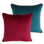 Paul Moneypenny Twofaced Teal And Fuschia Large Cushion