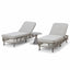 Monaco 3pc Sunlounger Set - Cool Linen