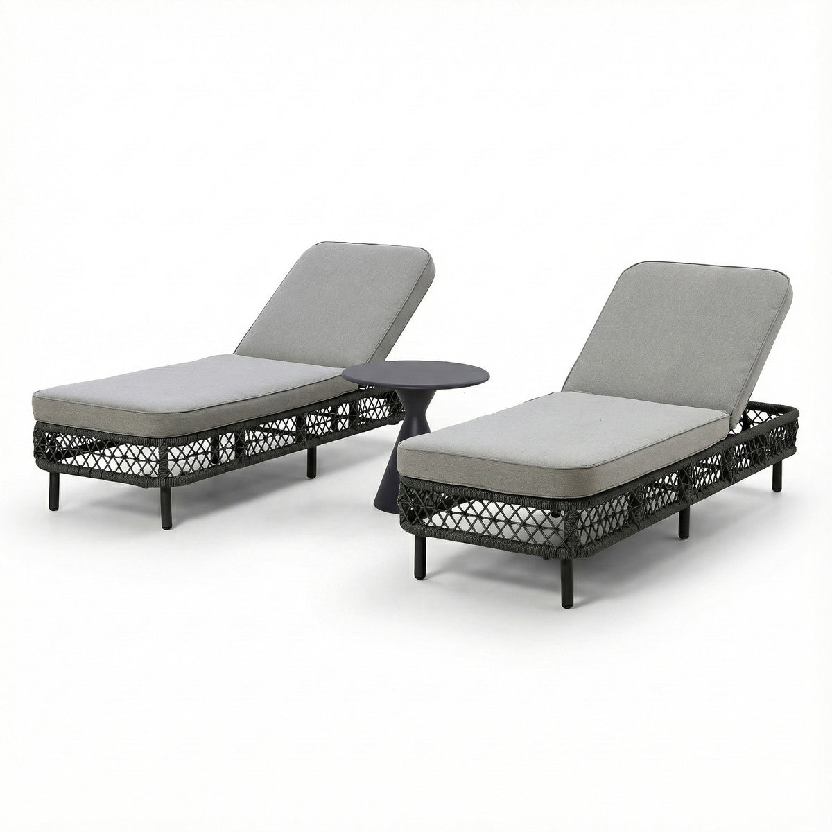 Monaco 3pc Sunlounger Set - Ivy Green