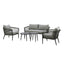 Monaco 2 Seat Sofa Set - Ivy Green