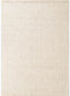 Majoli Natural White Herringbone Wool & Jute Rug