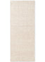 Majoli Natural White Herringbone Wool & Jute Rug