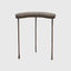 Marais Bronze Tables Grey Shagreen Leather