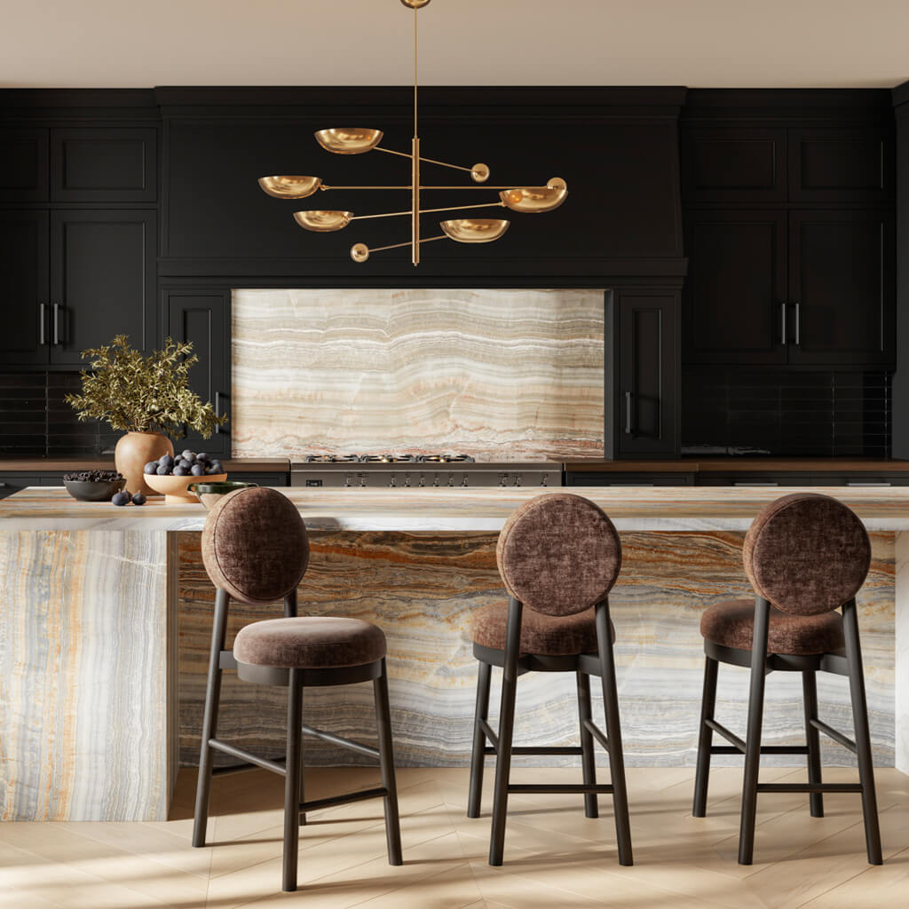 Maru Treacle Counter Stool