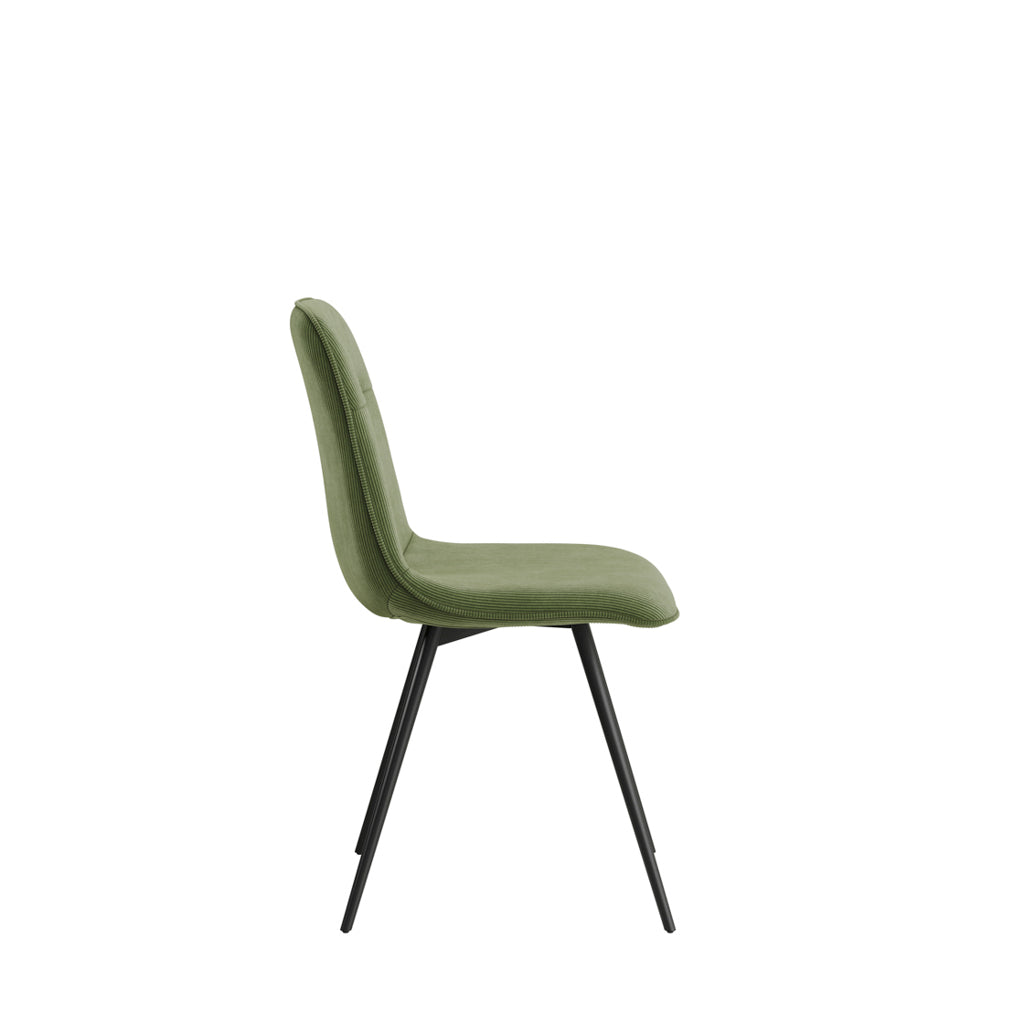 Maxi Moss and Black Dining Chair