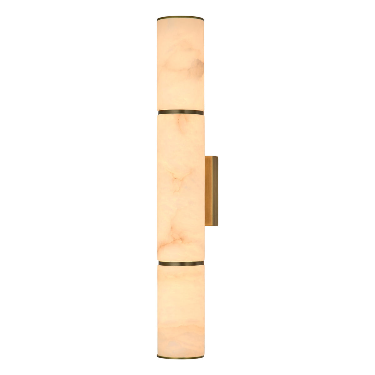 Meridian Three-Tier Alabaster Sconce.