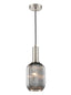 Mezcla Pendant satin nickel with smoked glass - Satin Nickel