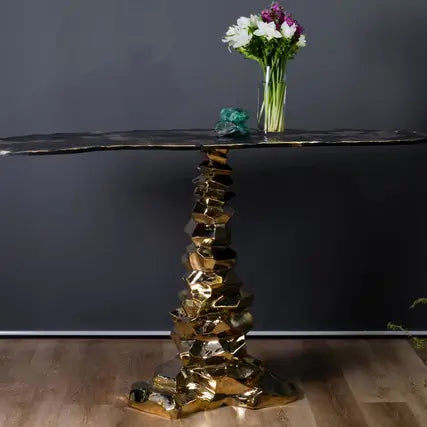 Molten Bronze Console