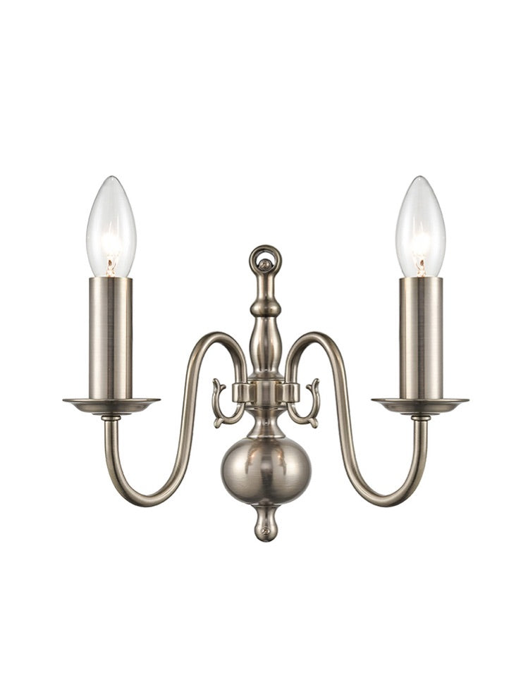 Mondrian 2 light Wall Bracket