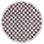 Moodi Shaggy Purple Mosscheck Rug