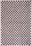 Moodi Shaggy Purple Mosscheck Rug