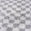 Moodi Shaggy Grey Mulberry Rug