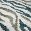 Moodi Shaggy Green Nyra Rug