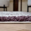 Moodi Shaggy Grey/Purple Smokeberry Rug