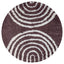 Moodi Shaggy Purple Velvetine Rug