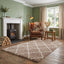 Moroccan Beige Shaggy Rug | 720