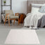 Myshaggy Solid White Rug