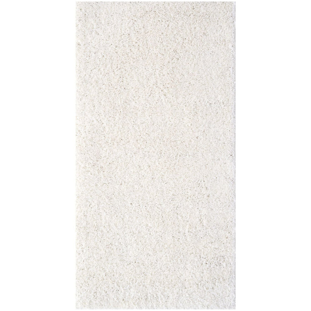 Myshaggy Solid White Rug