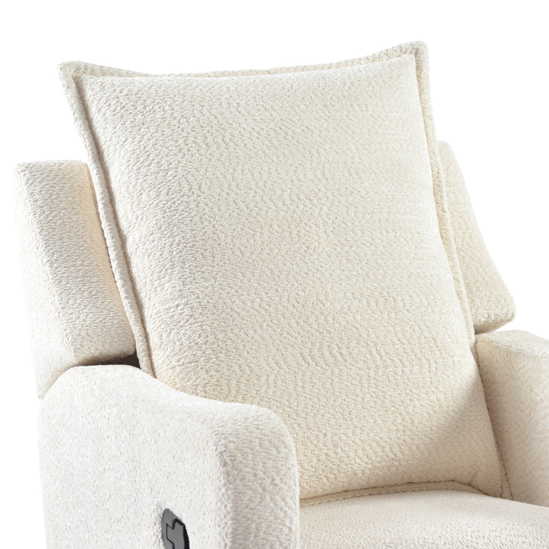 OTI Nursery Nestler Nursing Chair Off White Boucle House of Isabella UK