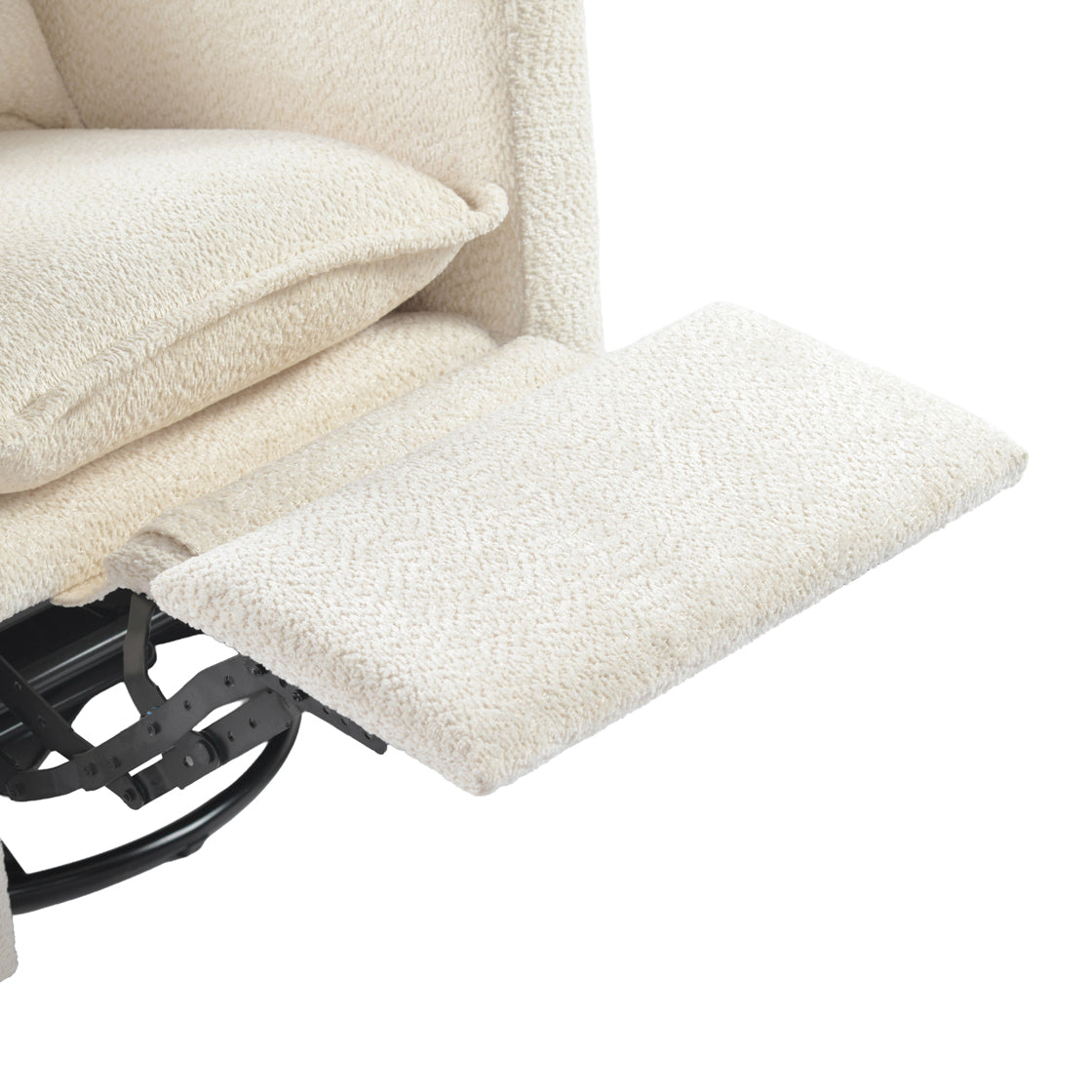 OTI Nursery Nestler Nursing Chair Off White Boucle House of Isabella UK