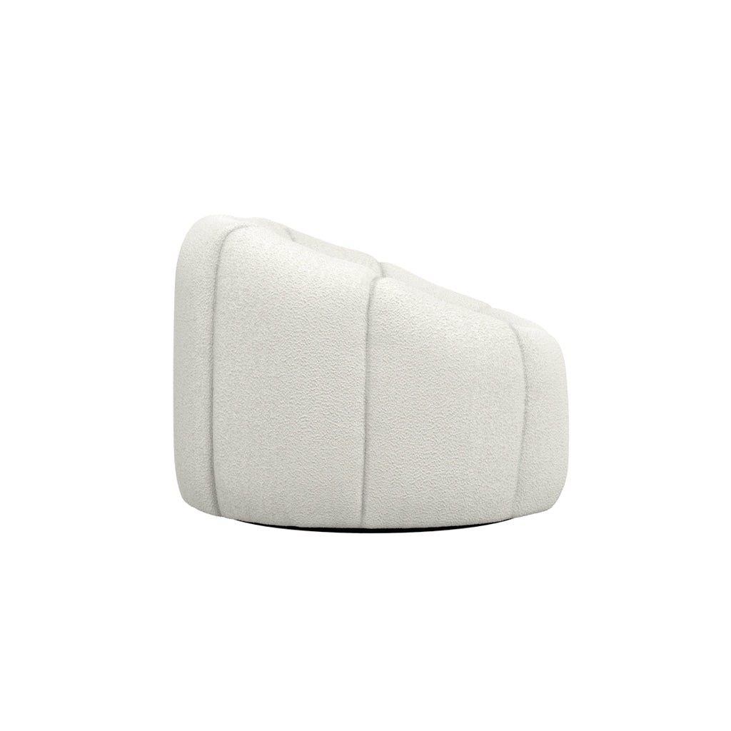 Nao Ivory Swivel Chair