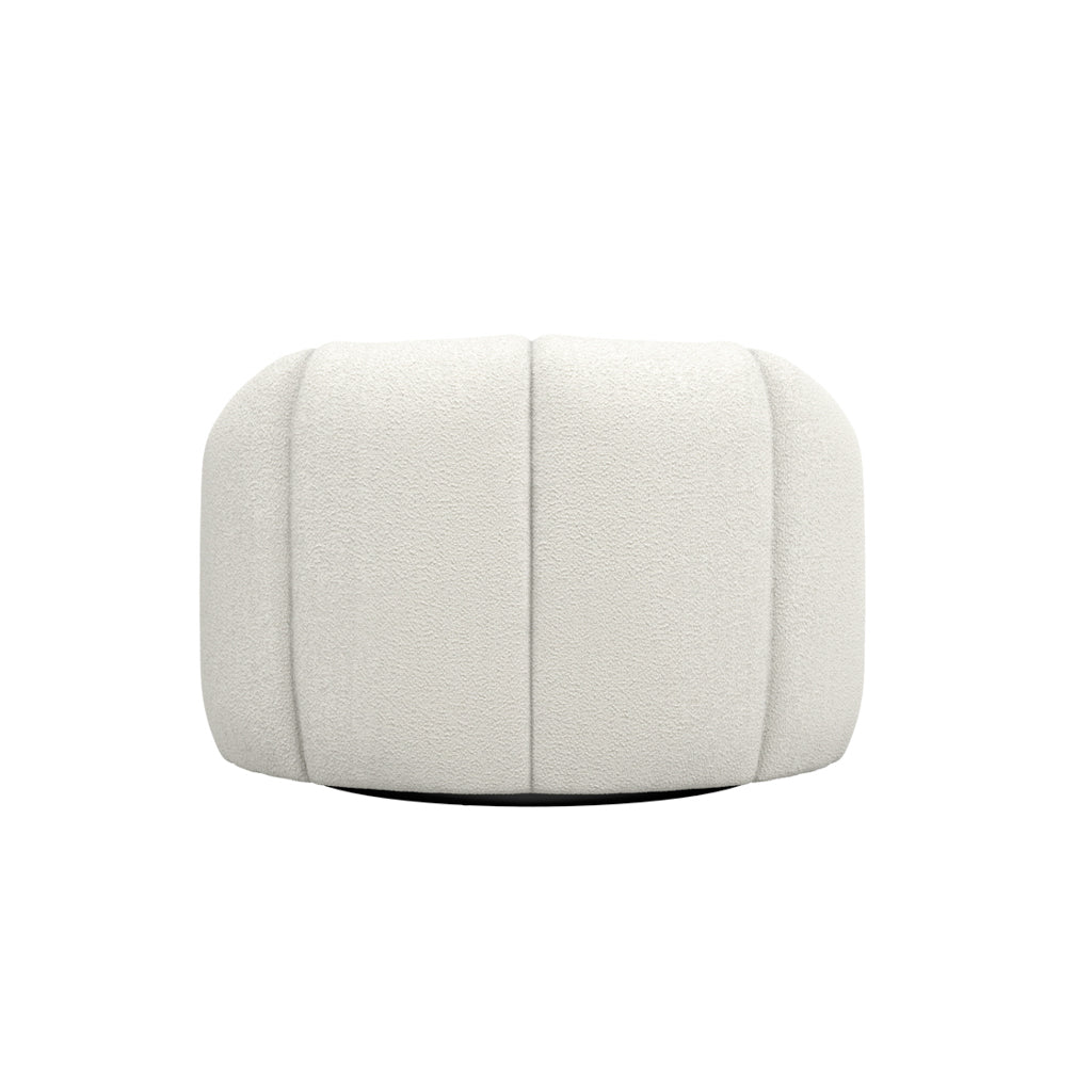 Nao Ivory Swivel Chair