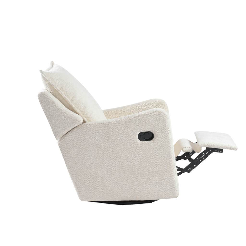 Nestler Nursing Chair Off White Boucle