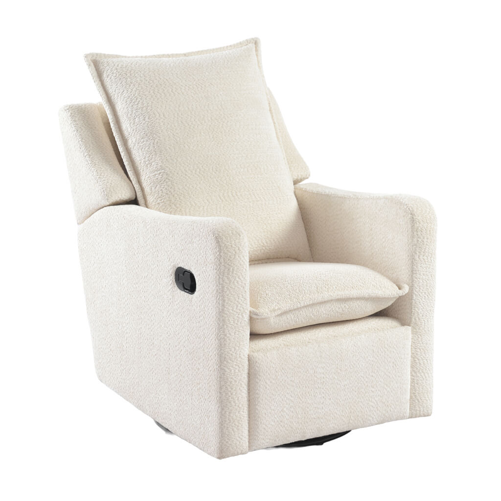 Nestler Nursing Chair Off White Boucle