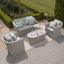 Oxford 2 Seat Sofa Set (Ceramic Glass)