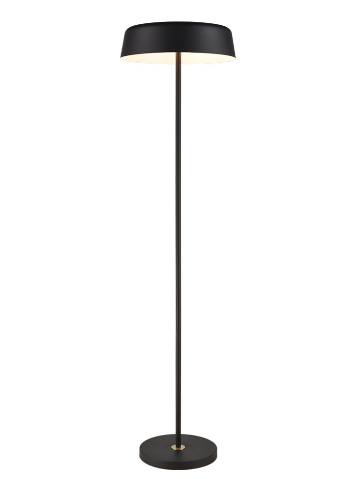 Otto Matt Black Floor Lamp