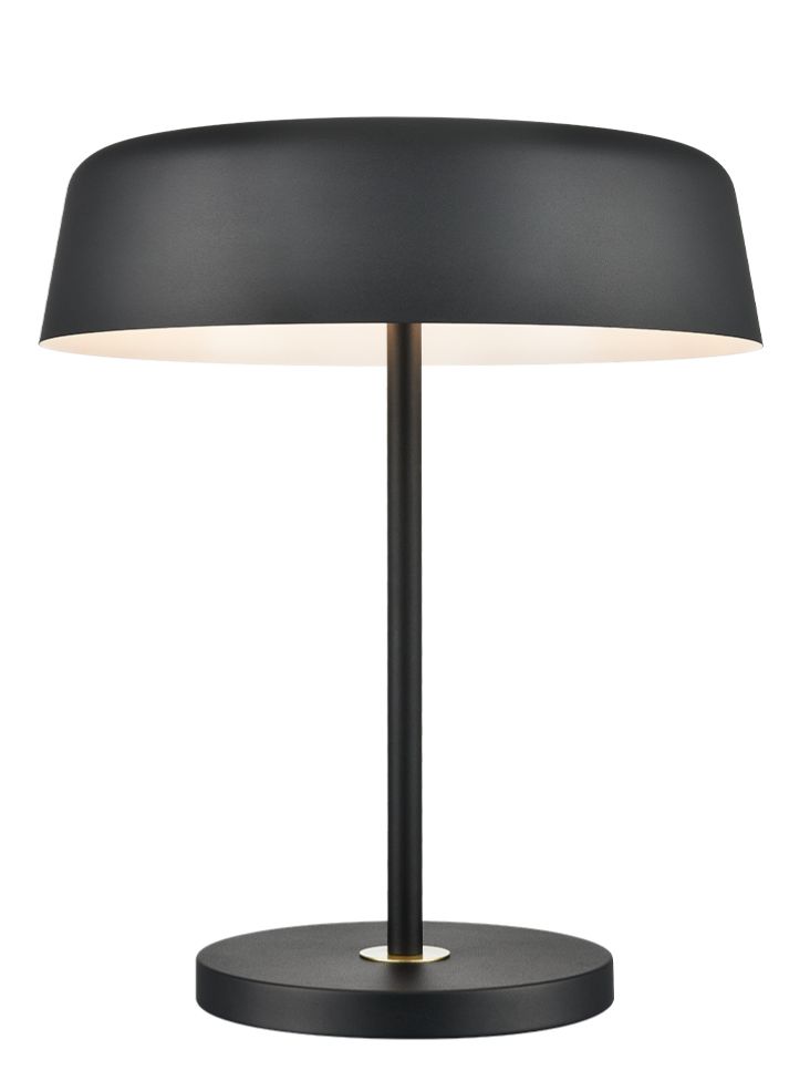 Otto Matt Black Table Lamp