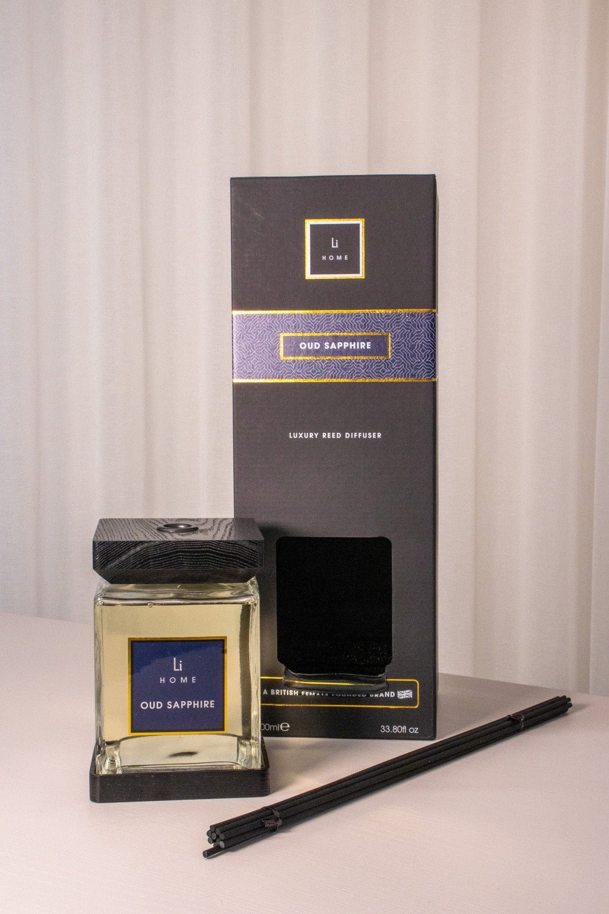 Luxury Square Diffuser - Oud Sapphire