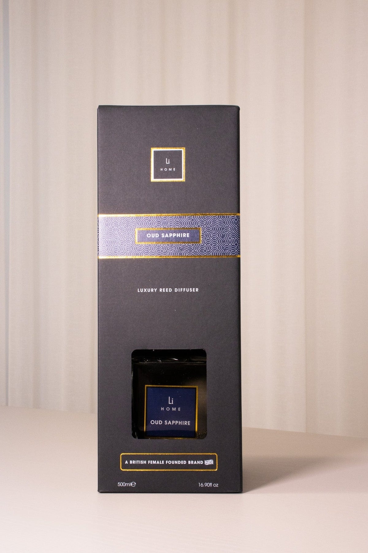 Luxury Square Diffuser - Oud Sapphire