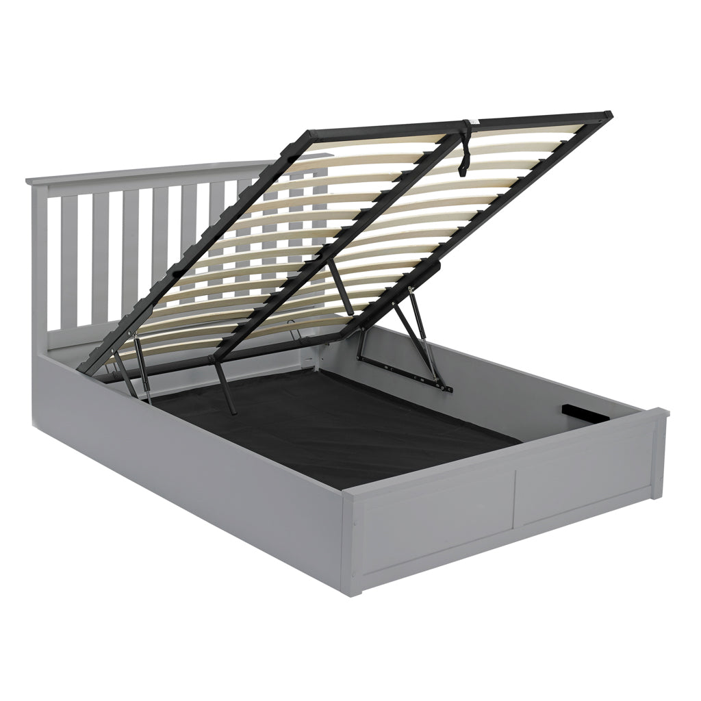 Oxford Grey Kingsize Bed