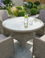 Paris 4 Seater Imperial Round Dining Set