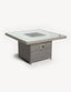 Paris 8 Seater Deluxe Modular Corner Dining & Lounging Set -with Square Fire Pit Table