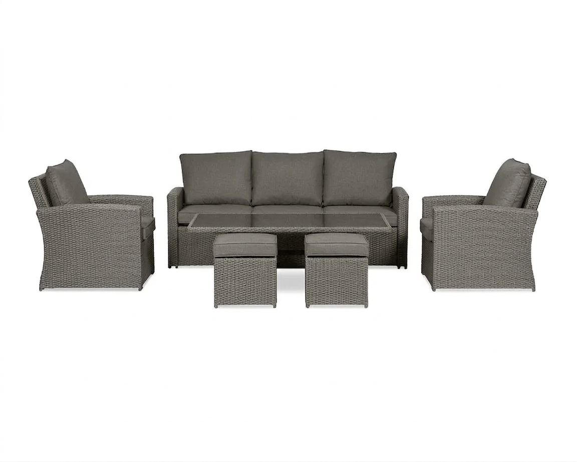 Paris 7 Seater Deluxe Sofa Dining Set