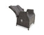 Paris 2 Seater High Back Recliner Comfort Set