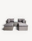 Paris 4 Seater Multi Setting Relaxer Set