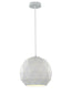 Tangent Medium Pendant - White