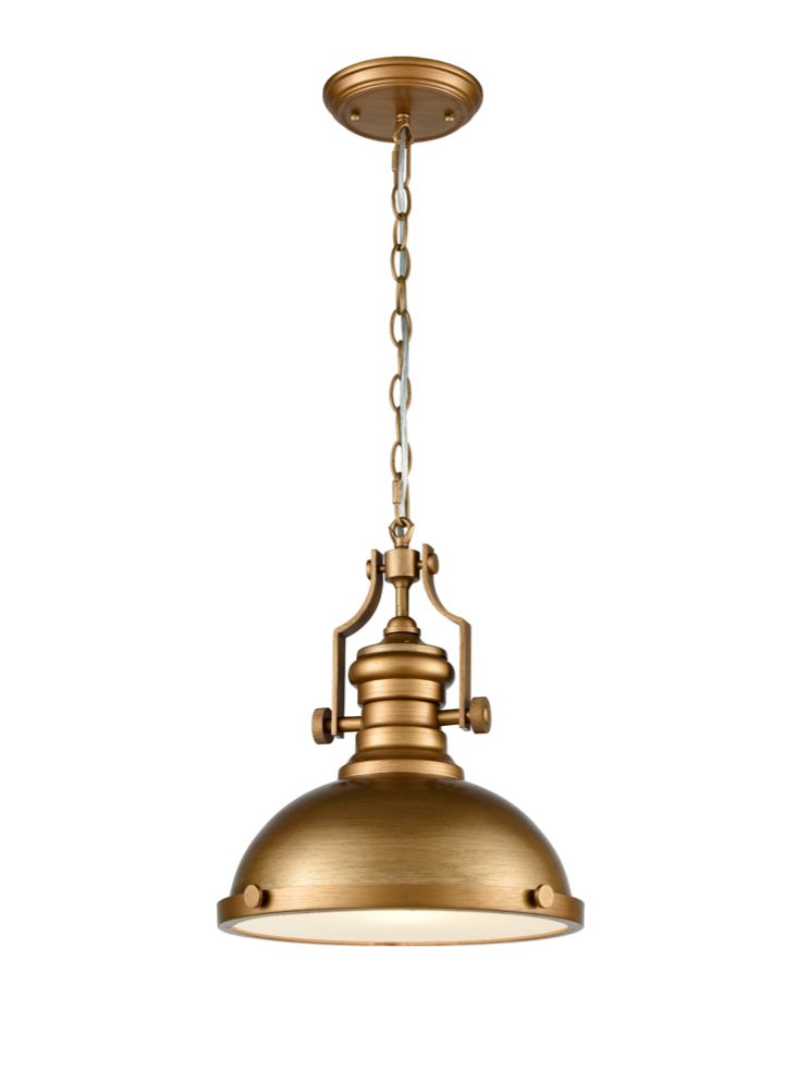 Vista 1 light Pendant - Antique Brass
