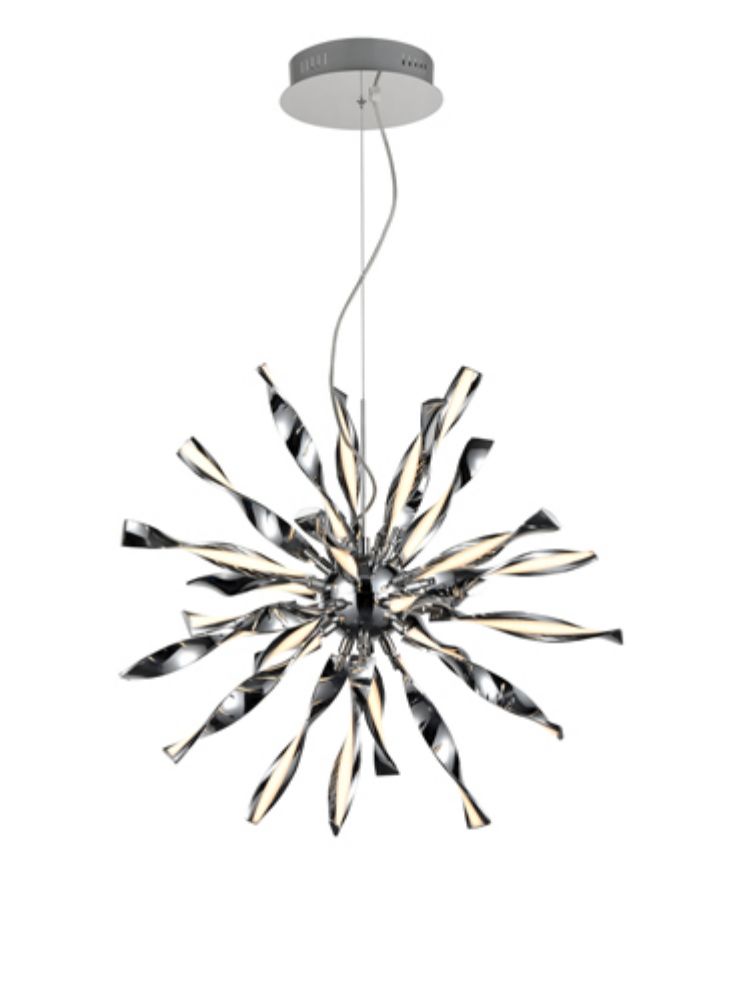 Supernova 24lt LED Pendant - Chrome