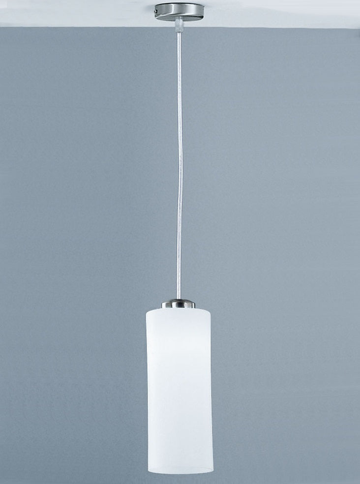 Satin Opal Cylinder Glass