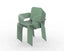 Porto 6 Seater Rectangular Dining Set in Olive