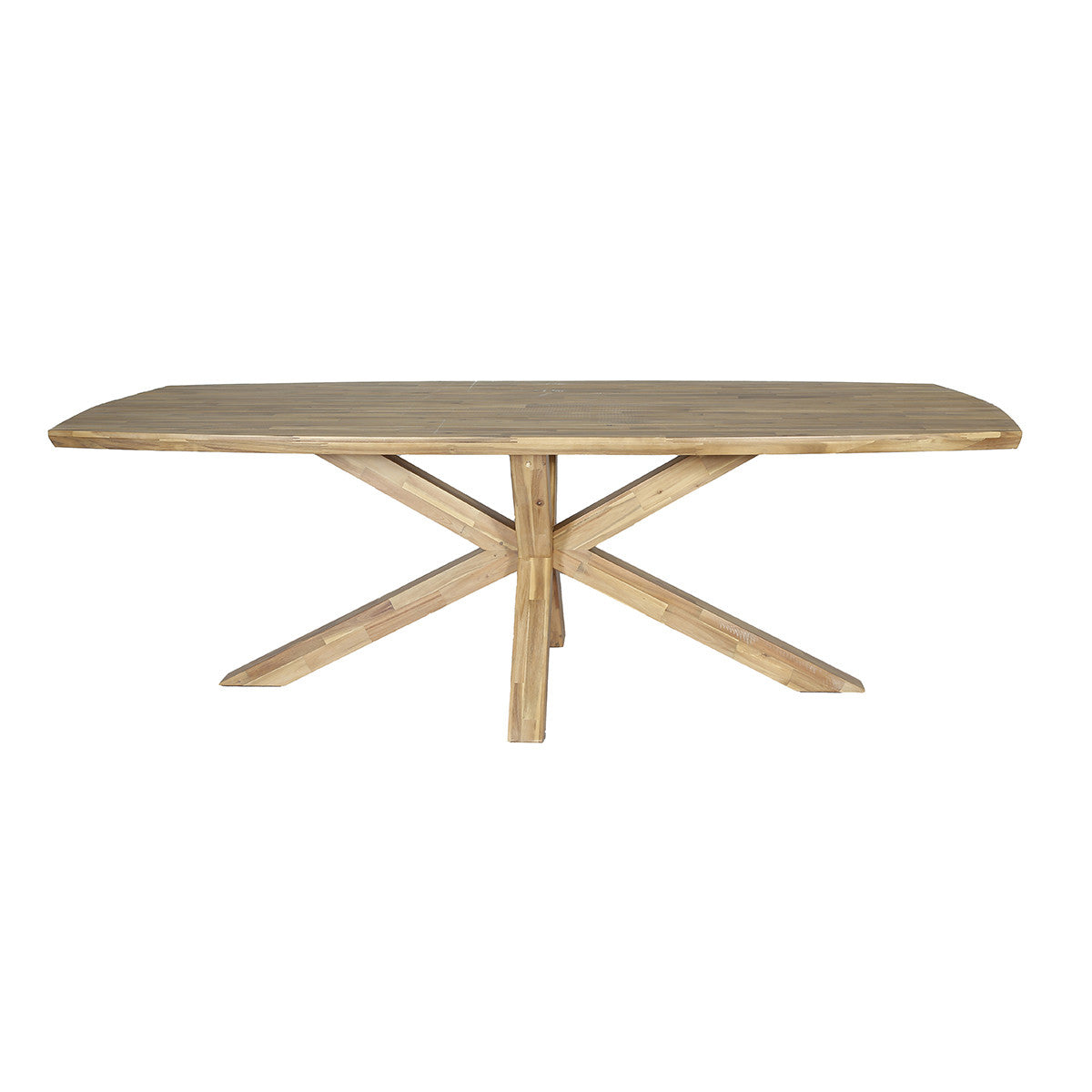 New Porto 8 Seat Rectangular Dining Set - Sandstone